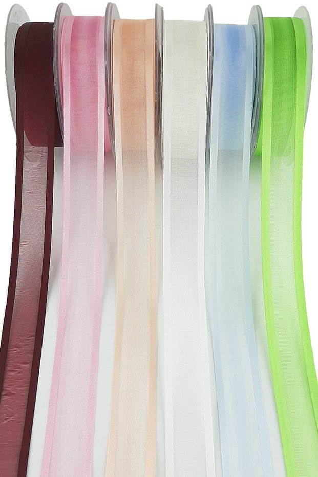 20 Meters Wide Organza Satin Ribbon 2.5 cm