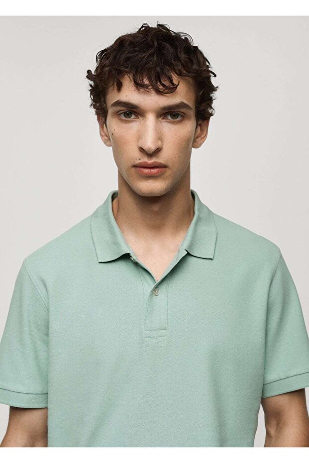 %100 pamuklu pike polo - 5