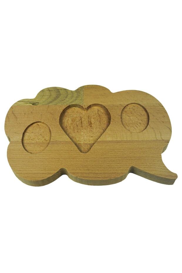 Tab-1290 Cloud Shaped Coffee Presentation Tray - 1