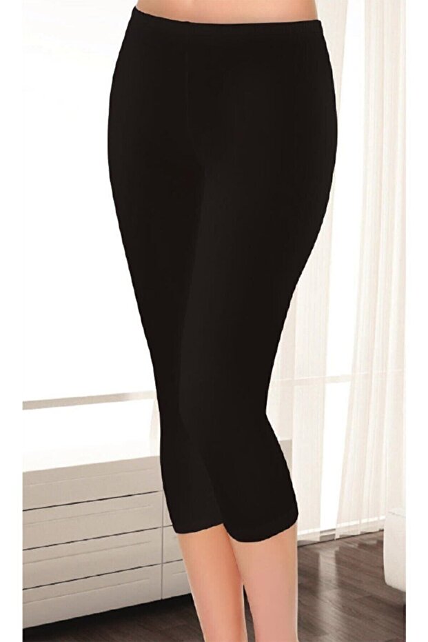 Elt2102 Model Elite Modal Elastane Capri Tights - 1
