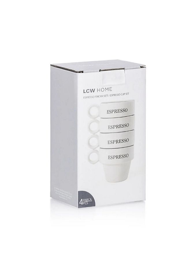 LCW HOME Seramik Espresso Bardağı 4'lü 280 Ml - 4