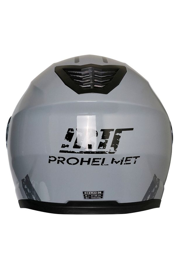 -966-V2 ÇENE AÇILIR KASK (GREY) - 3