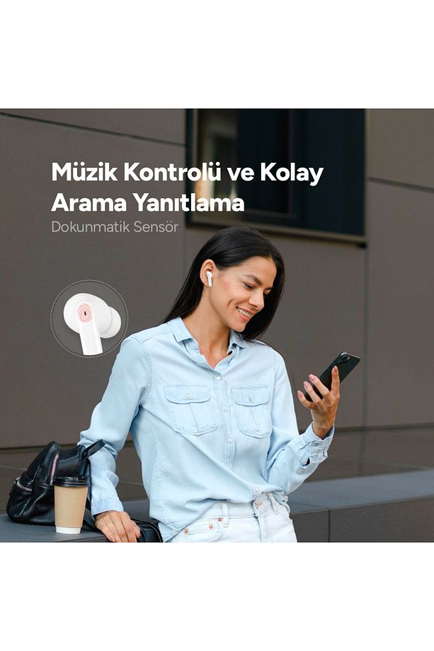 TW06 Gerçek Kablosuz TWS Bluetooth Kulaklık - 3