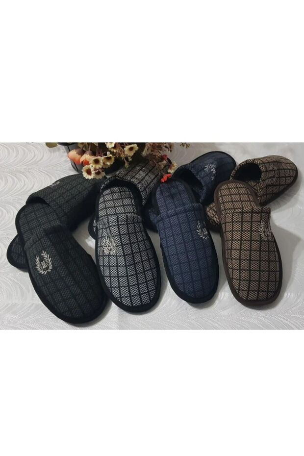 4-Piece Men's House Slippers-Guest Slippers-Dowry Bundle Slippers-Groom Slippers-Balcony Slippers