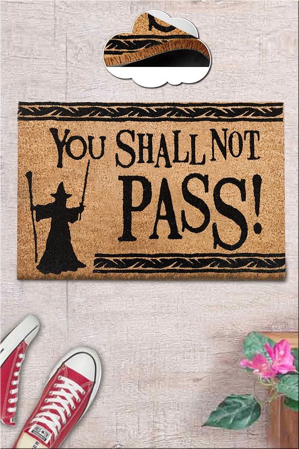 Coco Not Pass Doğal Koko Paspas,kıl Kapı Önü Paspası - 1