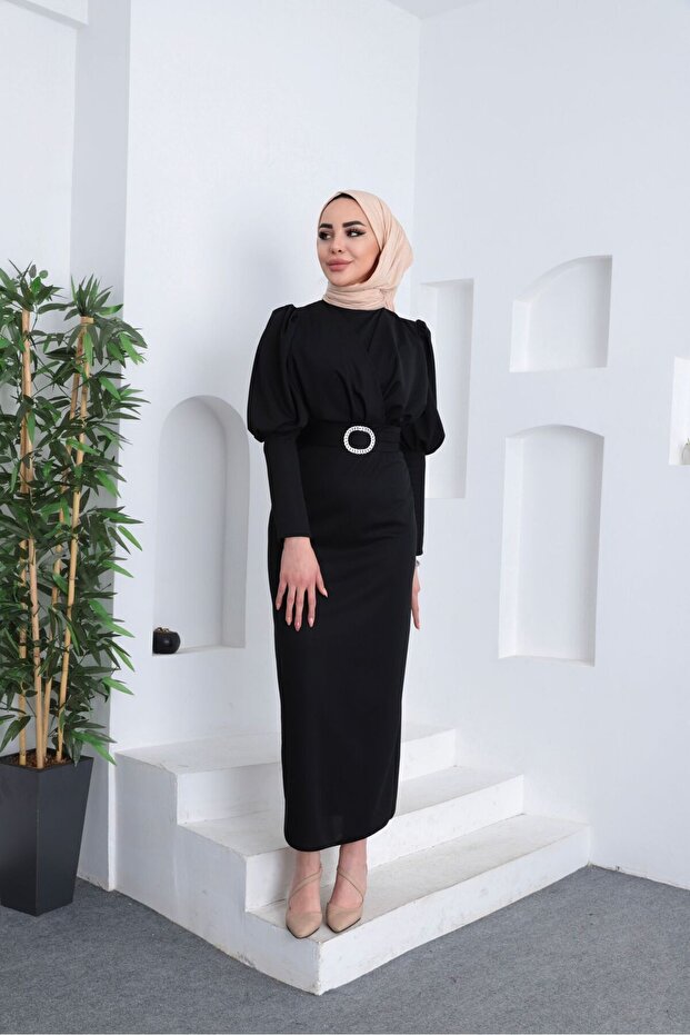 ÇAPRAZ SUKUBA ELBİSE - 1