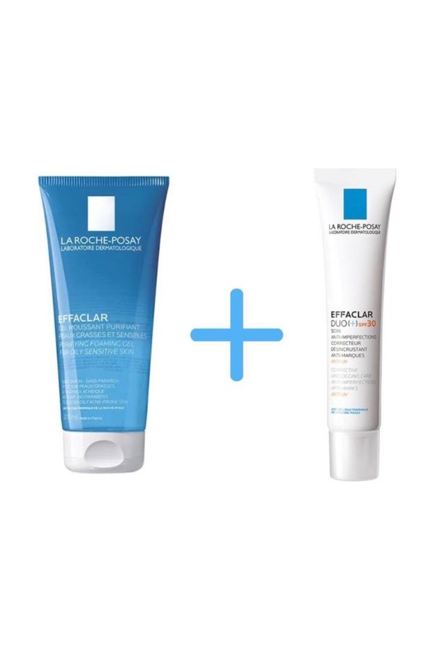 Effaclar Gel 200ml + Effaclar Duo Spf30 40ml