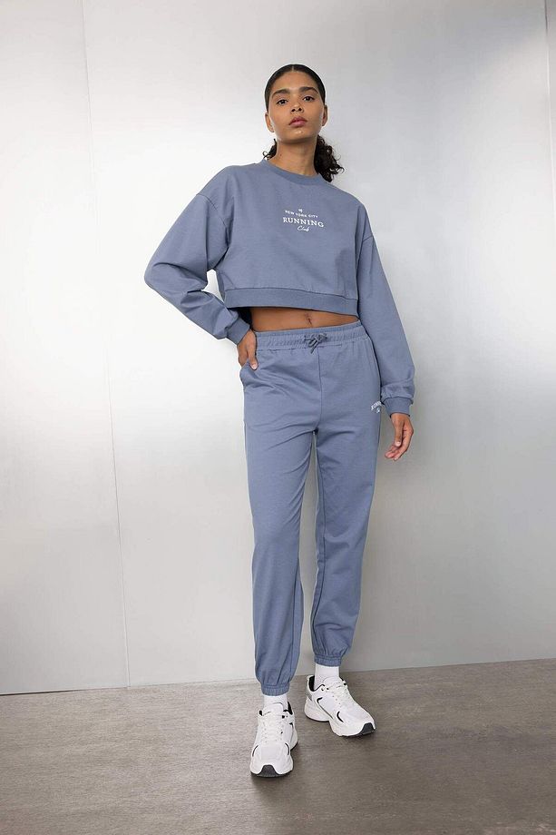 DFC - DeFactoFit Standart Fit Uzun Jogger Eşofman Altı - 3