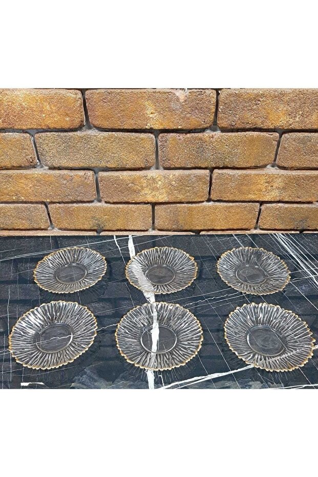 Almila 6 Adet Çay-tatlı-pasta Tabağı - 2