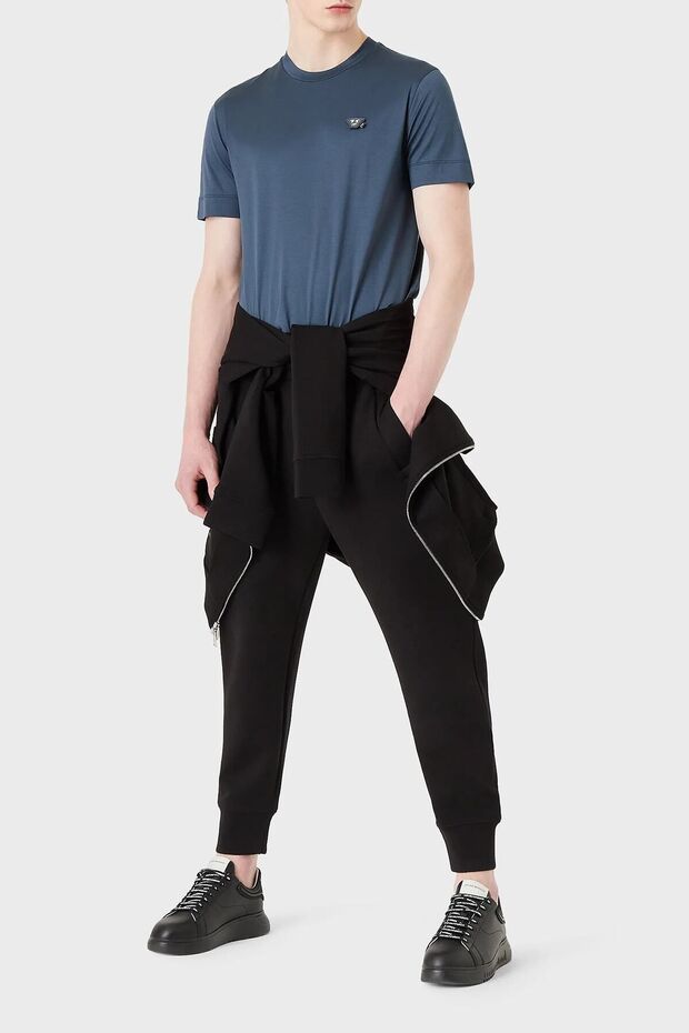 Logo Elastic Waistband Regular Fit Jogger Pants Men's Trousers 8n1p92 1jhsz 099