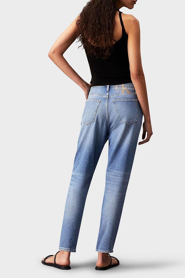Streç Yüksek Bel Slim Fit Jeans J20J2227641AA  KOT PANTOLON J20J222764 1AA - 3