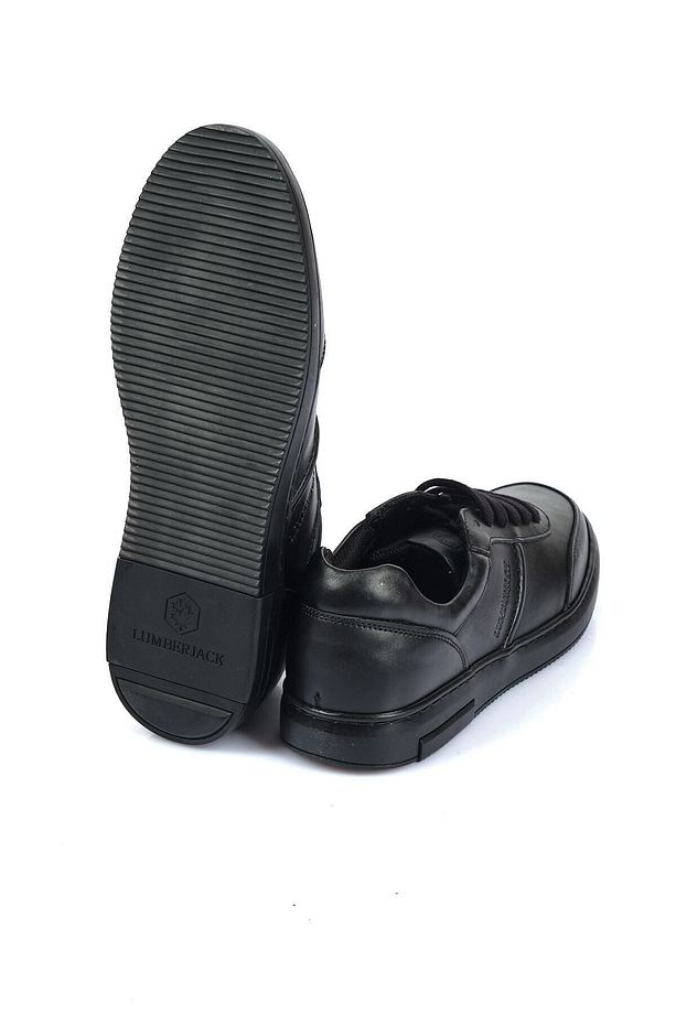 Siyah Erkek Deri Sneakers 2sjensend3fx - 4