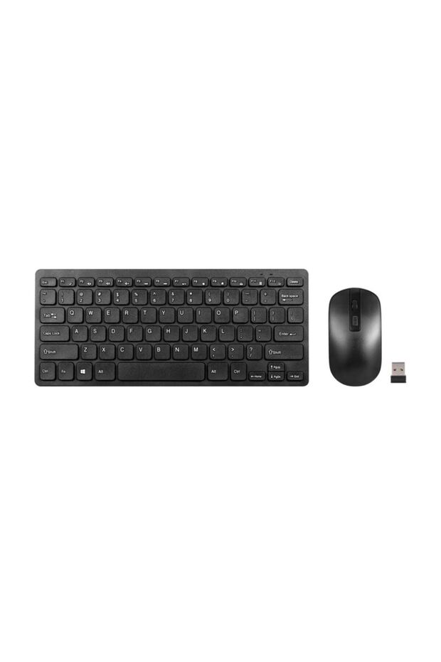 Lenovo A8-50 A5500-f Kablosuz Wireless Taşınabilir Klavye Mouse Set Q Klavye - 1