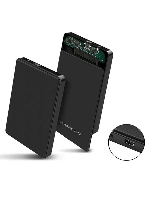 2.5 Inç Hdd Ssd Kutusu Usb 2.0 Harici Harddisk Kutusu - 1