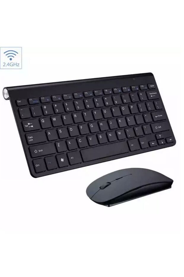 Hometech T800 Kablosuz Taşınabilir Wireless Klavye Mouse Set 2.4 Ghz - 1