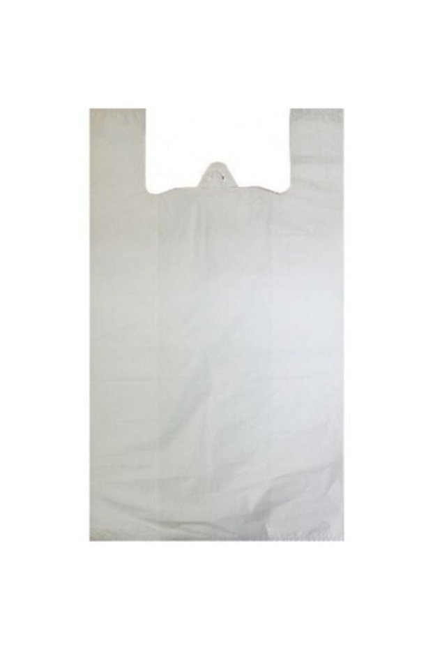 White Unprinted Undershirt Bag Large Size Bag