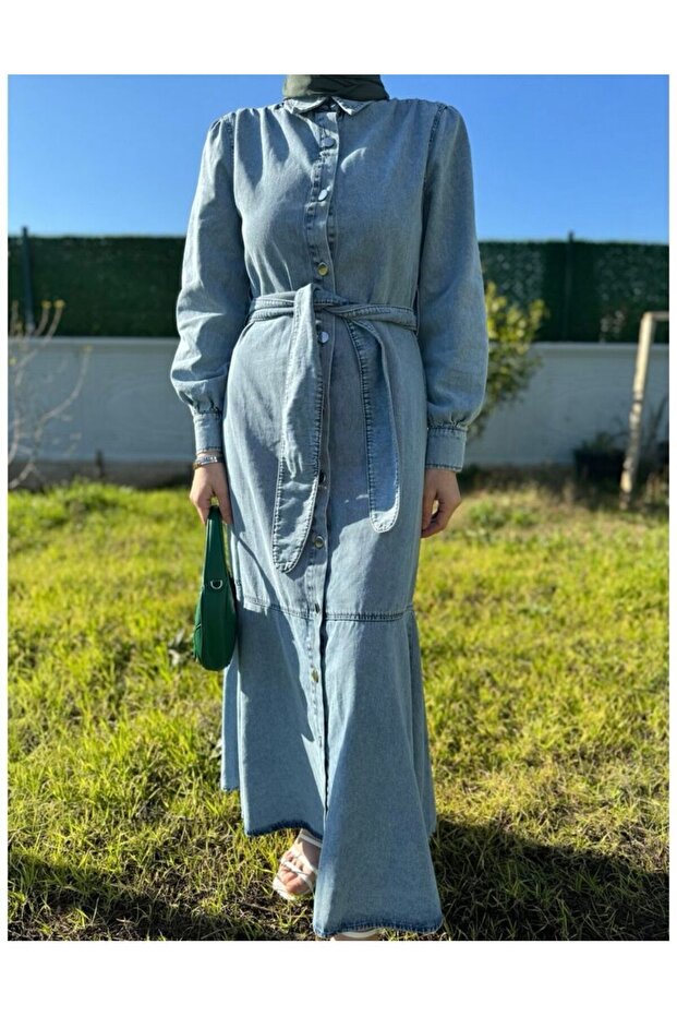 Denim Elbise - 2