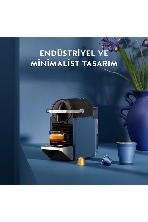 D62 Pixie Espresso Kahve Makinesi,Mavi - 4