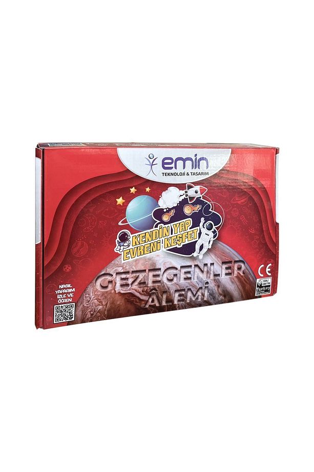 Güneş Sistemi Modeli, Gezegen Sistemi, Boya, Fırça, Eğitici Maket, Deney Seti, Plastik - 2