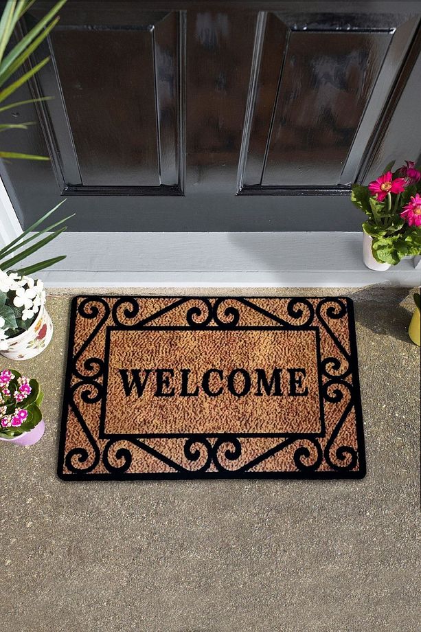 Sturdy Iç Ve Dış Pvc Kapı Önü Paspasları Profesyonel Kapı Paspası - 1