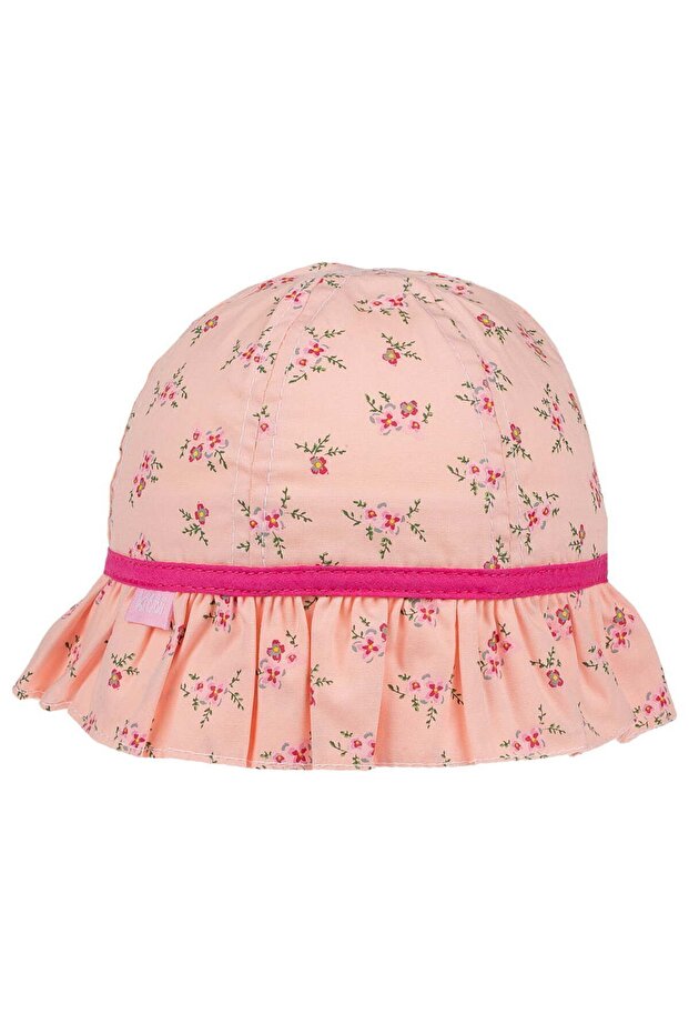 Baby Girl Floral Felt Hat, 3-9 Months, Head Circumference 39-43 cm