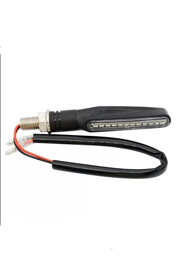 Motorsiklet Led Sinyal Kayar Model 2 Adet - 4
