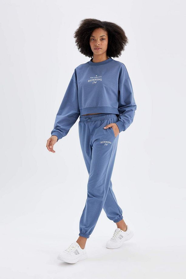 DFC - DeFactoFit Standart Fit Uzun Jogger Eşofman Altı - 5
