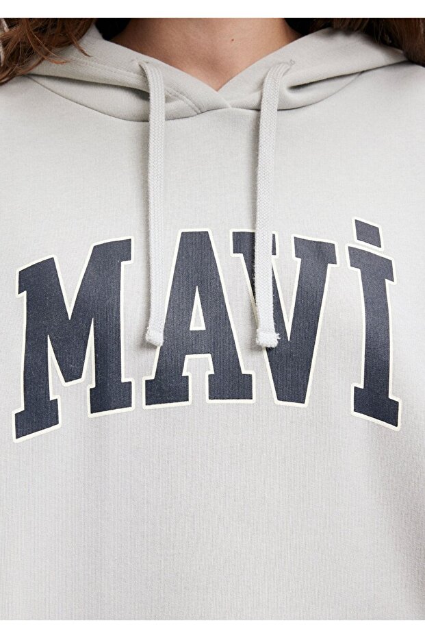 Kapüşonlu Sweatshirt - 4