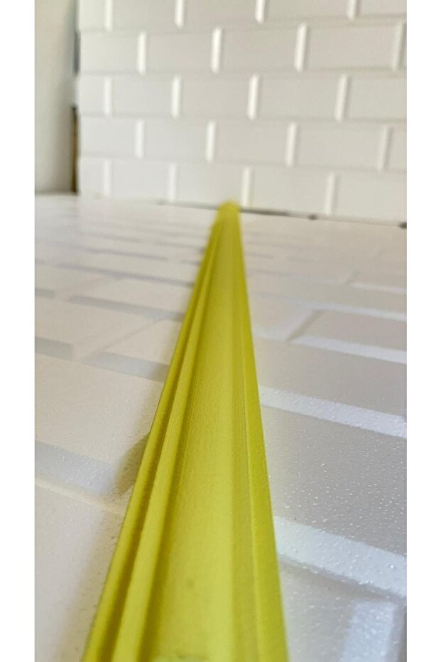 Sarı Minella01 Duvar Çıtası Kendinden Yapışkanlı Stropiyer 4cm 100 Cm - 4