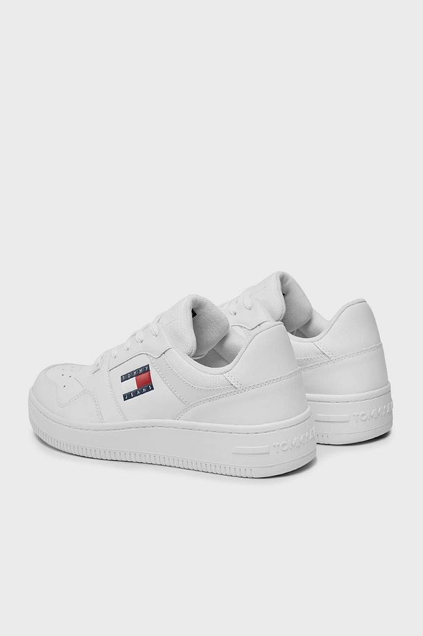 Retro Deri Sneaker Ayakkabı Erkek AYAKKABI EM0EM01395 YBR - 3