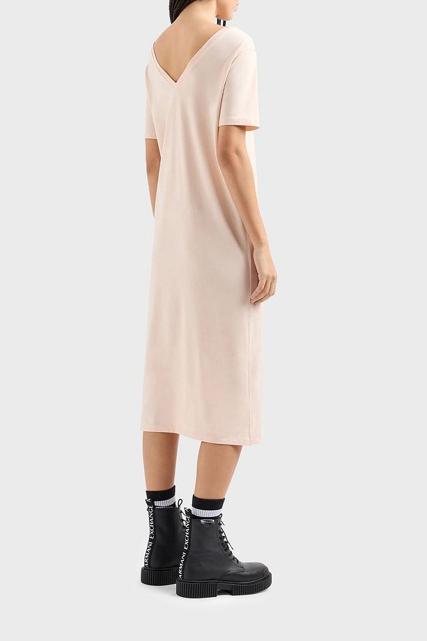 Pamuklu Regular Fit Midi Elbise  ELBİSE 3DYAAF YJG3Z 14BD - 2