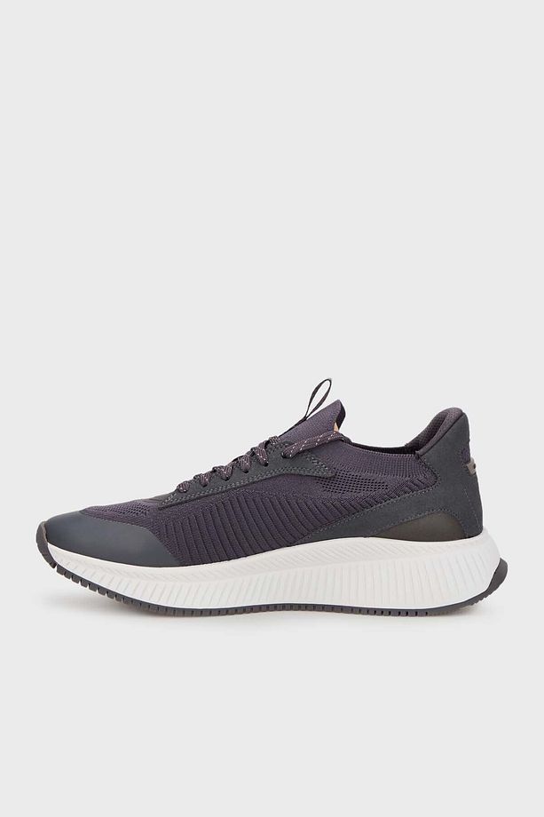 Logolu Örme Detaylı Kılçık Tabanlı Sneaker Ayakkabı Erkek AYAKKABI 50498904 020 - 2