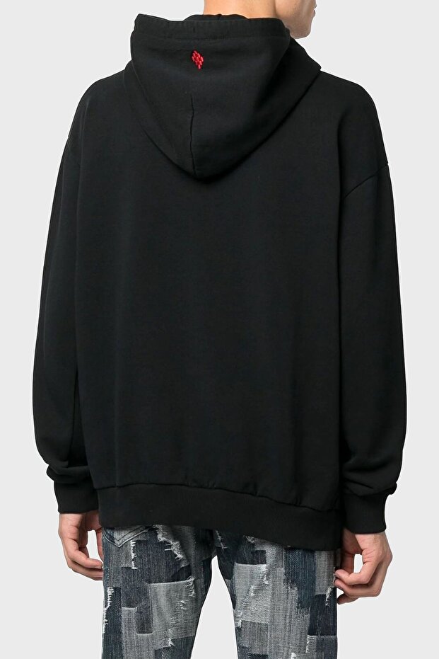 Pamuklu Oversize Kapüşonlu Sweat Erkek SWEAT CMBB040C99FLE0021025 - 2