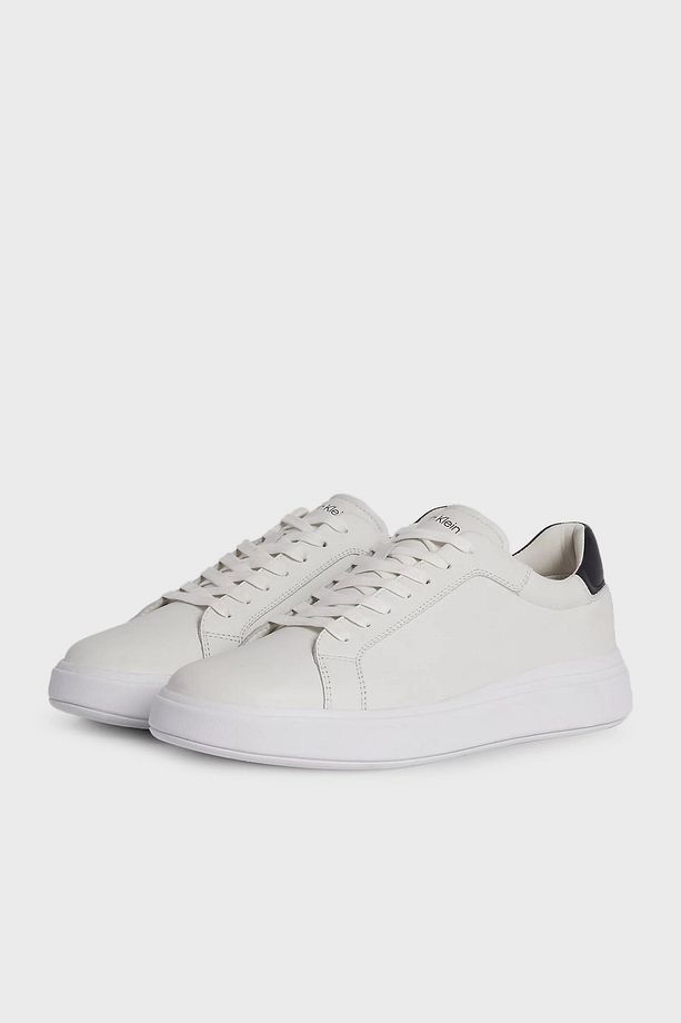Logolu Deri Sneaker Ayakkabı Hm0hm010160k9 Erkek Ayakkabı Hm0hm01016 0k9 - 5