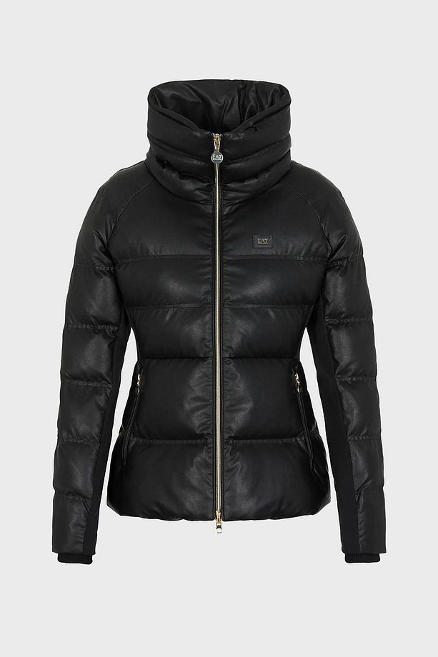 Logolu Yüksek Yaka Slim Fit Mont MONT 6RTB32 TNDMZ 1200 - 3