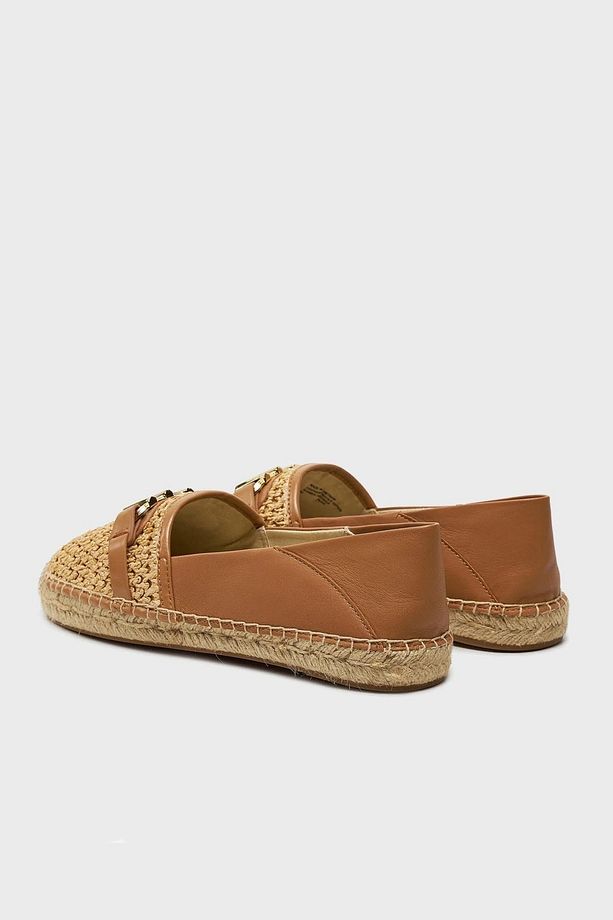Logolu Hasır Detaylı Espadril Ayakkabı 40S4EBFP2D174  AYAKKABI 40S4EBFP2D 174 - 3