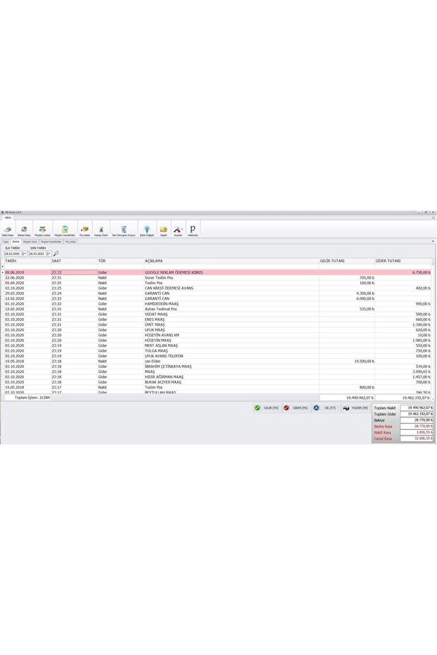 Online Cari Takip Programı - 3