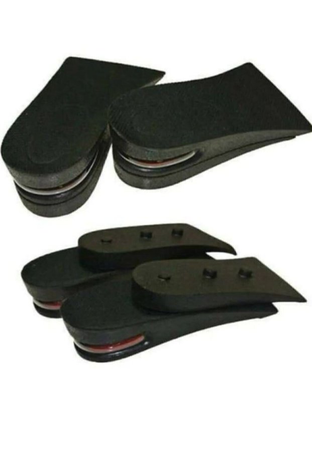 Black Air Cushion Insoles Height Increaser Insoles 5 cm