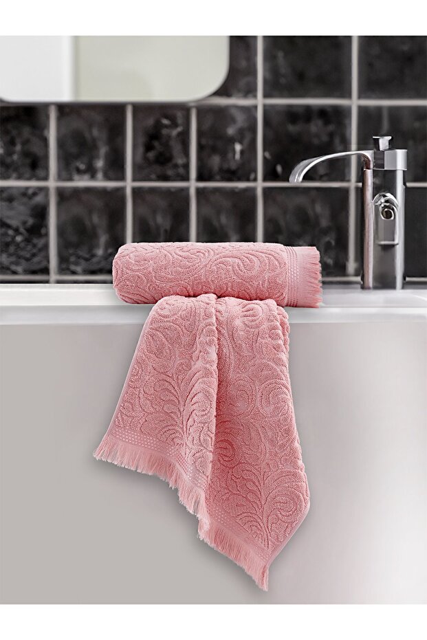 Esra Set of 2 Jacquard Towels