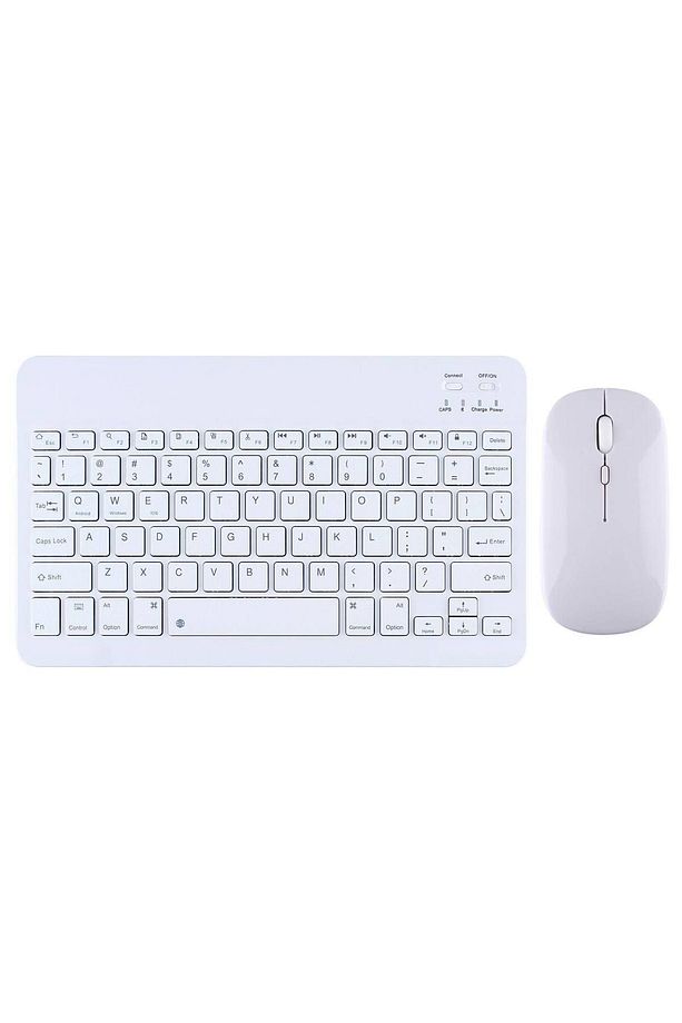 Ipad 9.7 2018 A1893 A1954 Uyumlu Kablosuz Bluetooth Klavye Mouse Set - 1