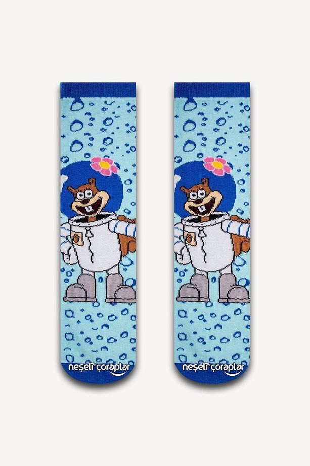 3'lü Sponge Bob Çocuk Çorap Set - 3