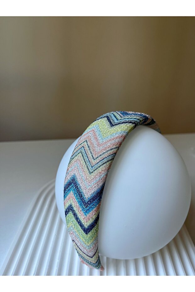 İthal Marka Zigzag Desenli Taç - 2