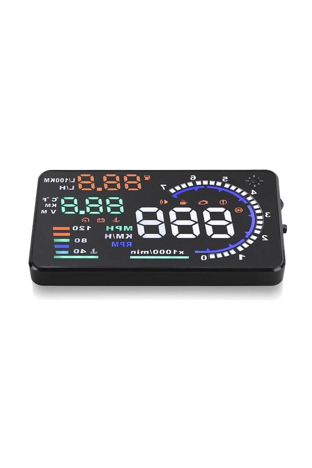A8 Hud Hayalet Gösterge Obd Yansıtma Ekranı Head Up Display - 6