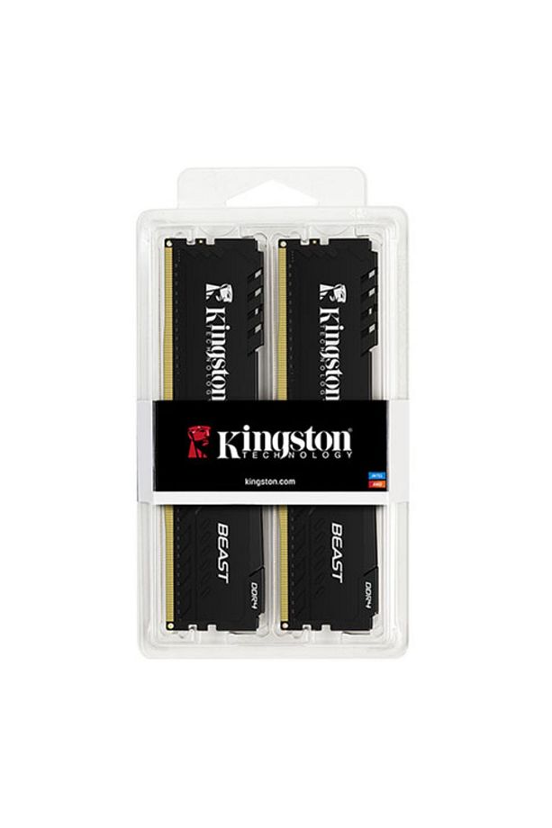 32GB (2x16GB) 3600MHz DDR4 CL18 DIMM Beast Black TR (KF436C18BBK2/32TR - 1