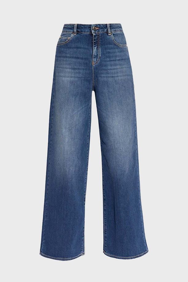 J1C Yüksek Bel Regular Fit Geniş Paça Jeans  KOT PANTOLON 3D2J1C 2DY4Z 0942 - 5