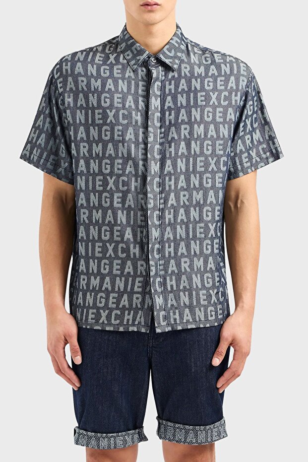 Regular Fit Short-Sleeved Shirt Men Shirt 3Dzcd4 Z1Waz 05Hc