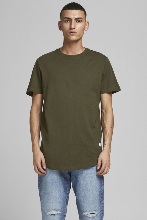 Essentials Jjenoa Cotton Crew Neck T Shirt Men's T Shirt 12113648
