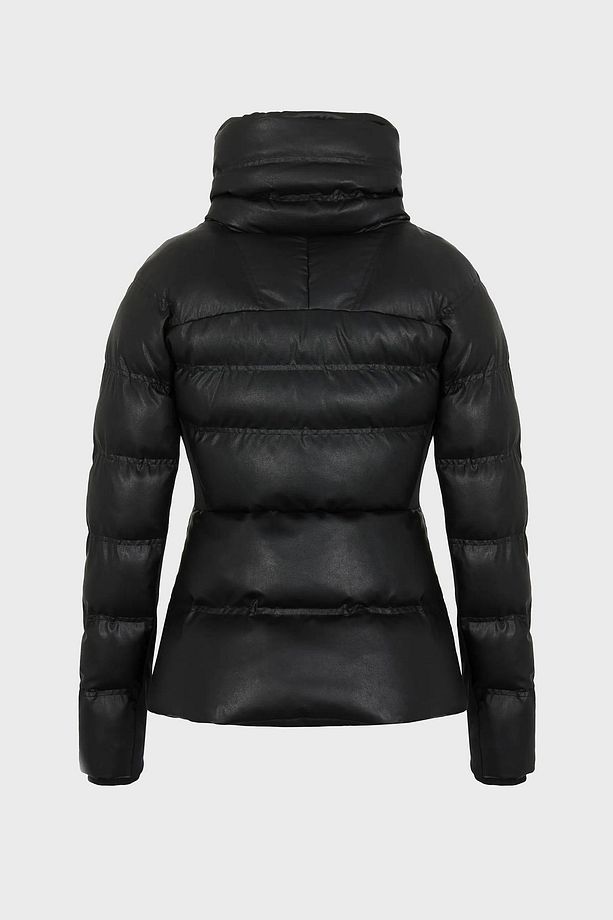Logolu Yüksek Yaka Slim Fit Mont MONT 6RTB32 TNDMZ 1200 - 4