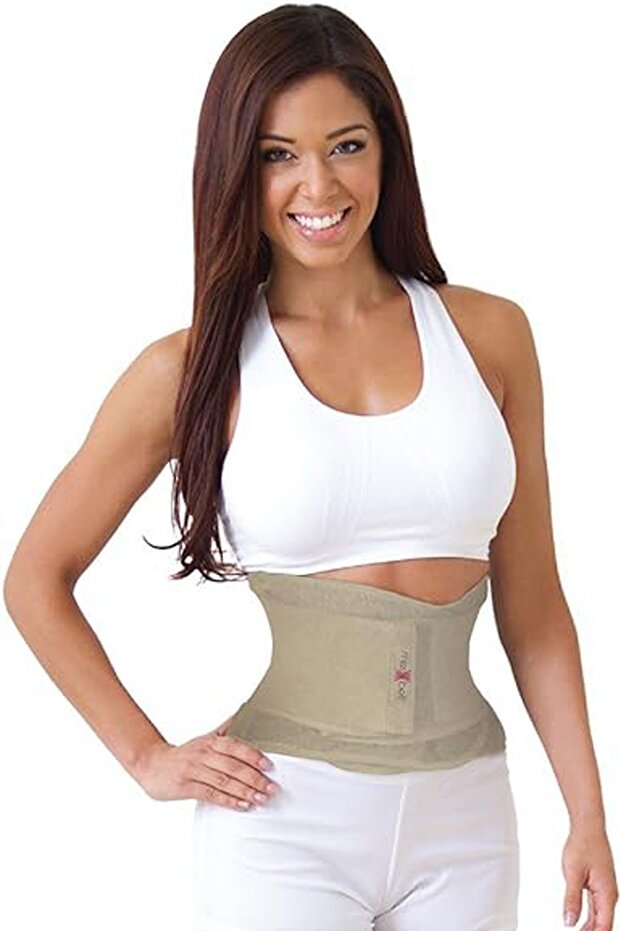 Göbek Bel Basen Korse Krem - 1