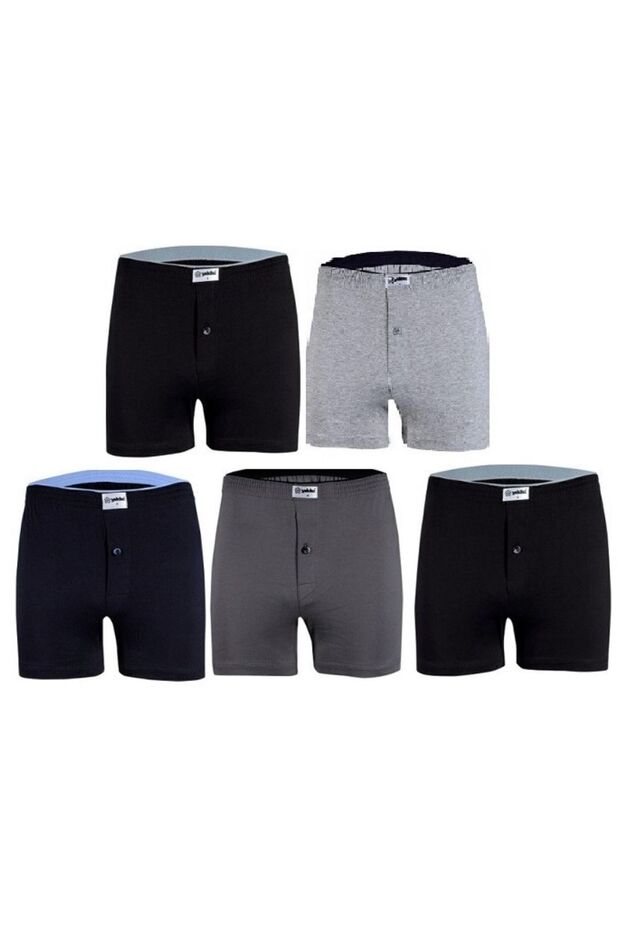 Men's Classic Abani - 5 Cotton Boxers, Multicolor
